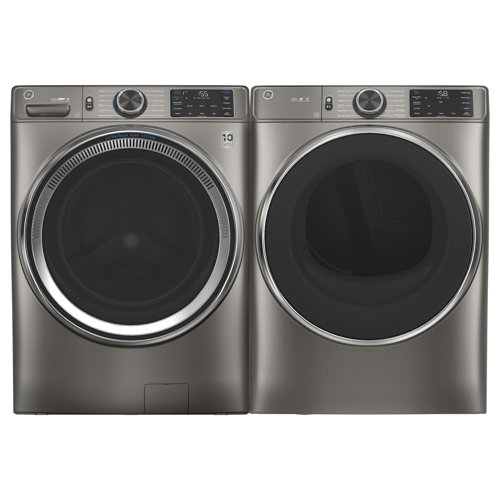 GE Appliances Washer & Dryer Set with Stackable 4.8 Cubic Feet Front